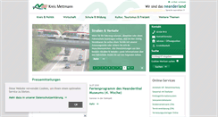 Desktop Screenshot of kreis-mettmann.de